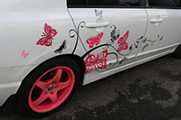 Наклейки на автомобиль Наклейки на автомобиль